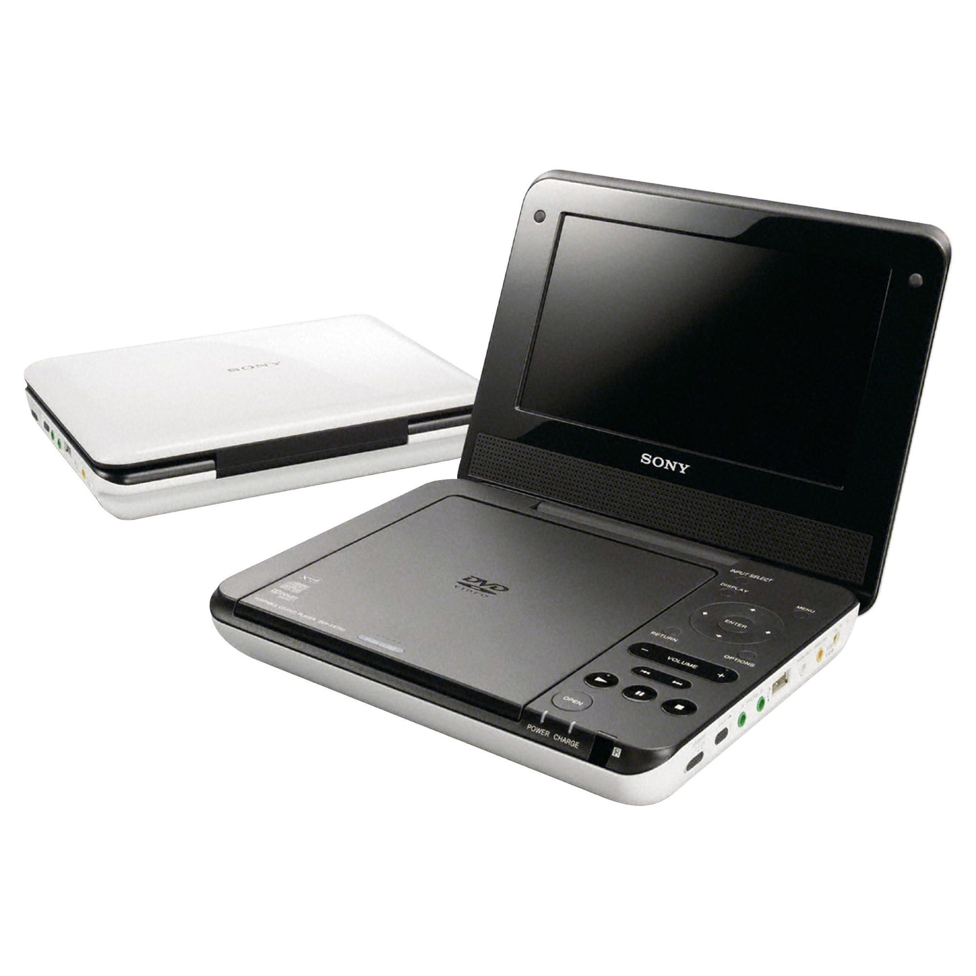 Sony DVPFX770B.CEK Portable DVD Player with 7-inch Screen - White 