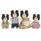 Sylvanian Families - Border Collie Dog Family