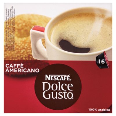 Nescafe Dolce Gusto Americano Coffee Pods 16 Capsules