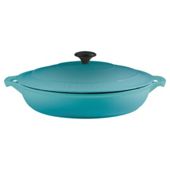 Chasseur 30cm Round Cast Iron Serving Casserole, Bora Bora