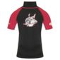 TWF UV Rash Vest Kids' Black/Red Small
