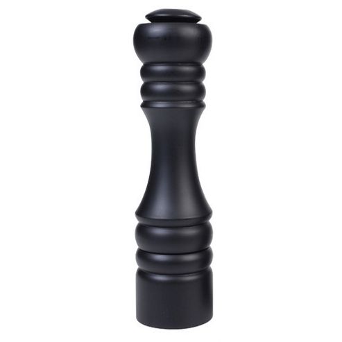 Image of T&g Woodware Crushgrind 235mm Capstan Salt Mill, Black Hevea