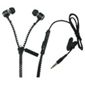 iCandy Zippa Earphones With Microphone Black