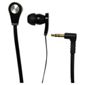 iCandy Flat Wire Earphones With Microphone Black