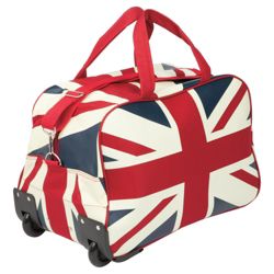 Constellation Union Jack 2-Wheel Holdall, Small