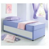 Airsprung Essentials Kids Single Waterproof Anti Dust S/Store Divan Set Lilac