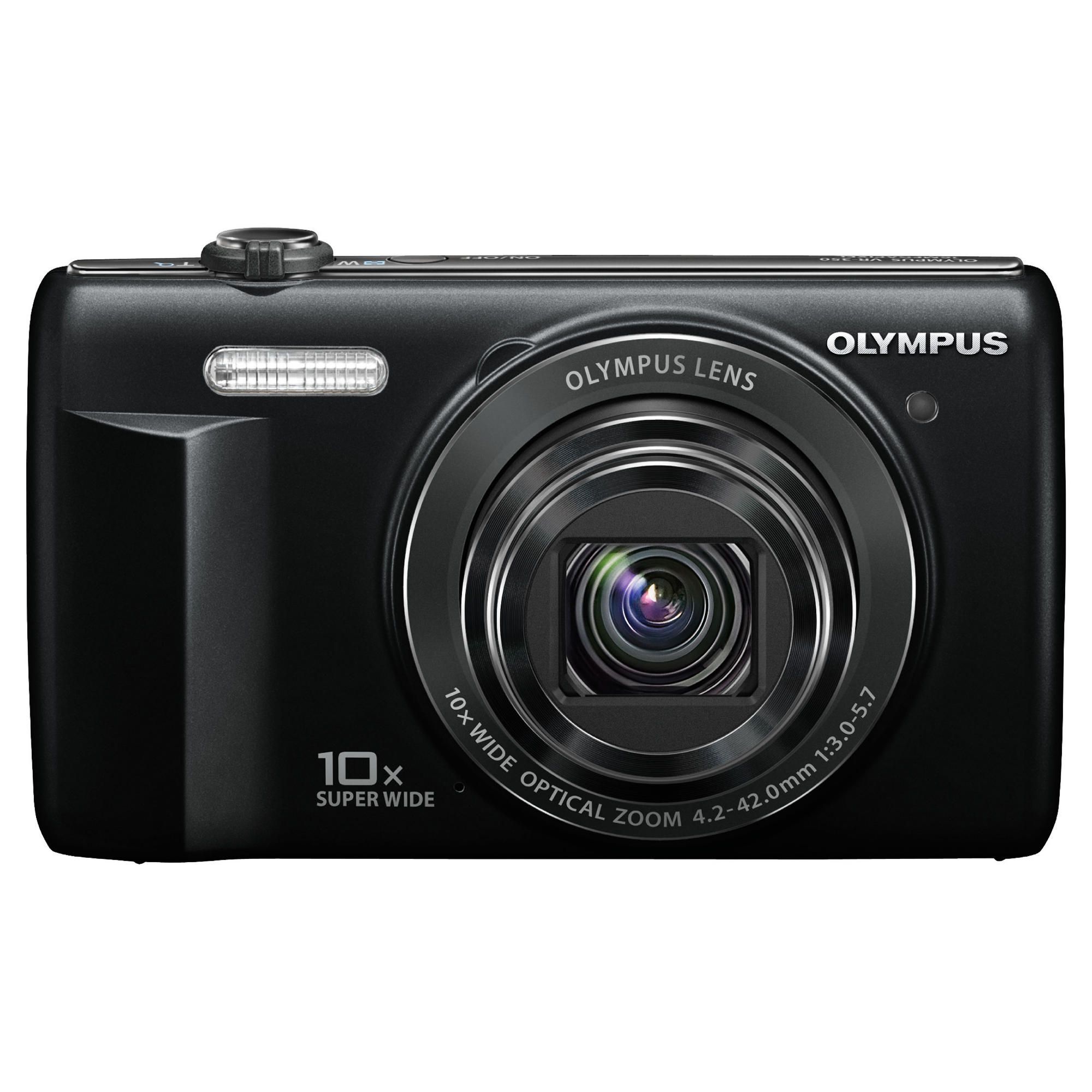 Olympus VR-340 Black Digital Camera