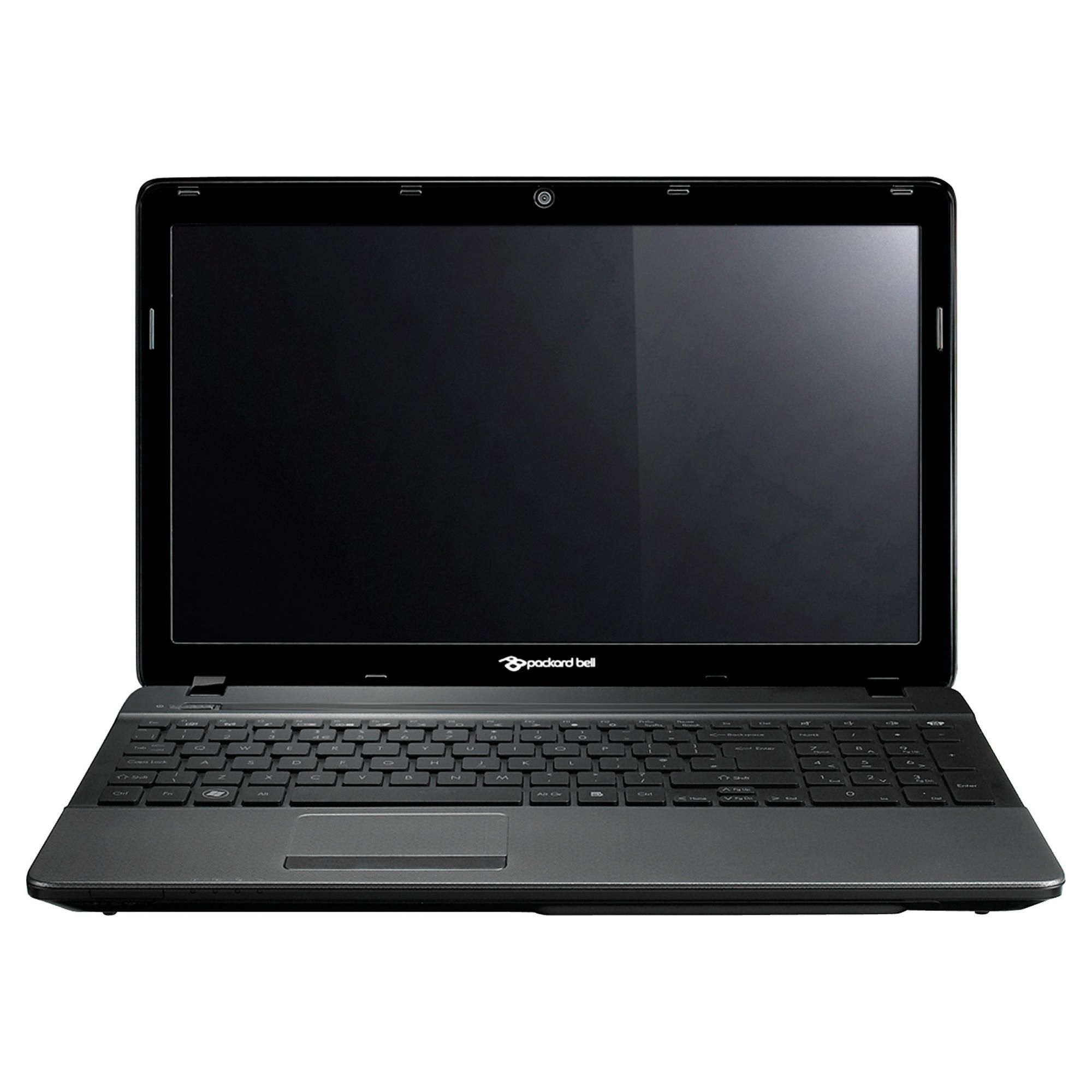 Packard Bell TS Laptop (Intel Celeron, 6GB, 500GB, 15.6" Display) Black