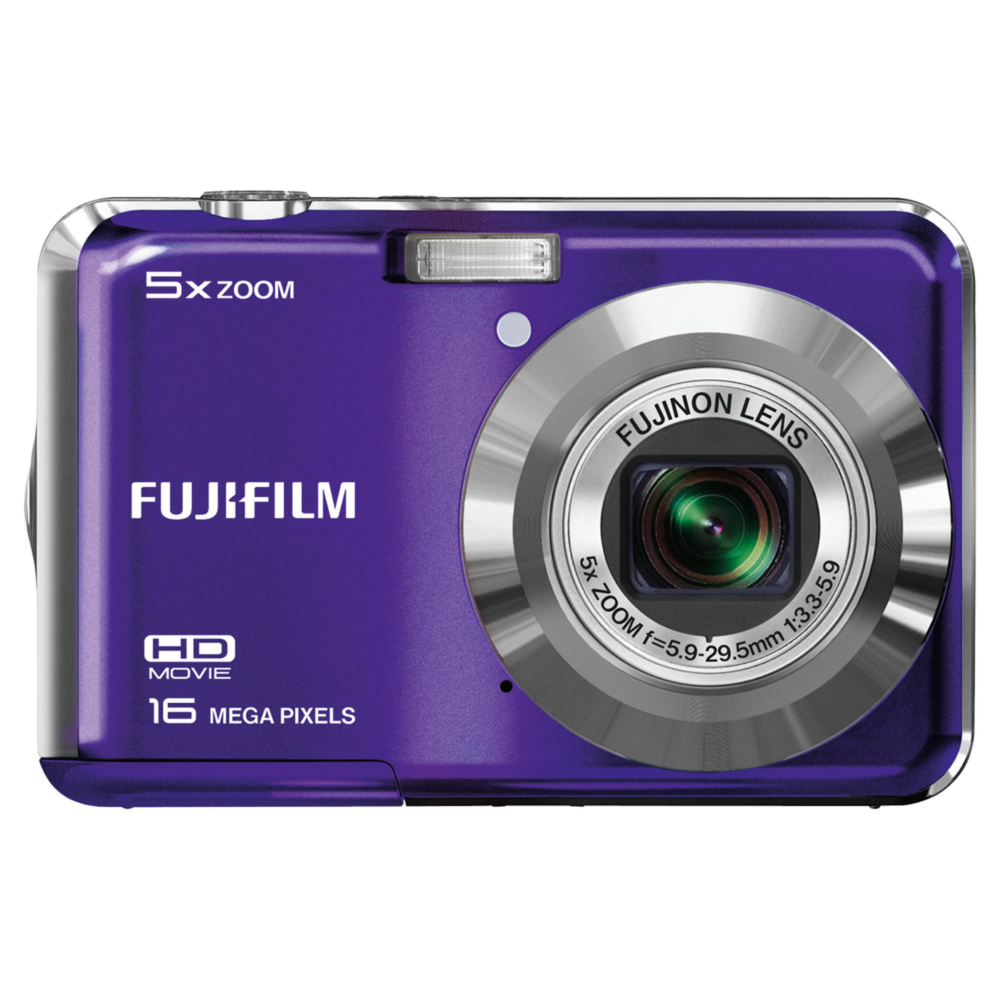 Fujifilm FinePix AX550 Digital Camera 2.7"" LCD, Purple