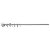 16/19mm Extendable Matt grey pole 120-210cm