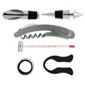 Tala Wine Lovers Boxed Gift Set inc. Waiters Friend Corkscrew, Foil Cutter, Wine Thermometer, Wine Collar, Stopper and Pourer
