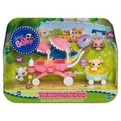 Littlest Pet Shop Stroller & Babies