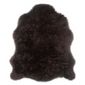 Tesco Rugs Faux Sheepskin Rug Single Chocolate