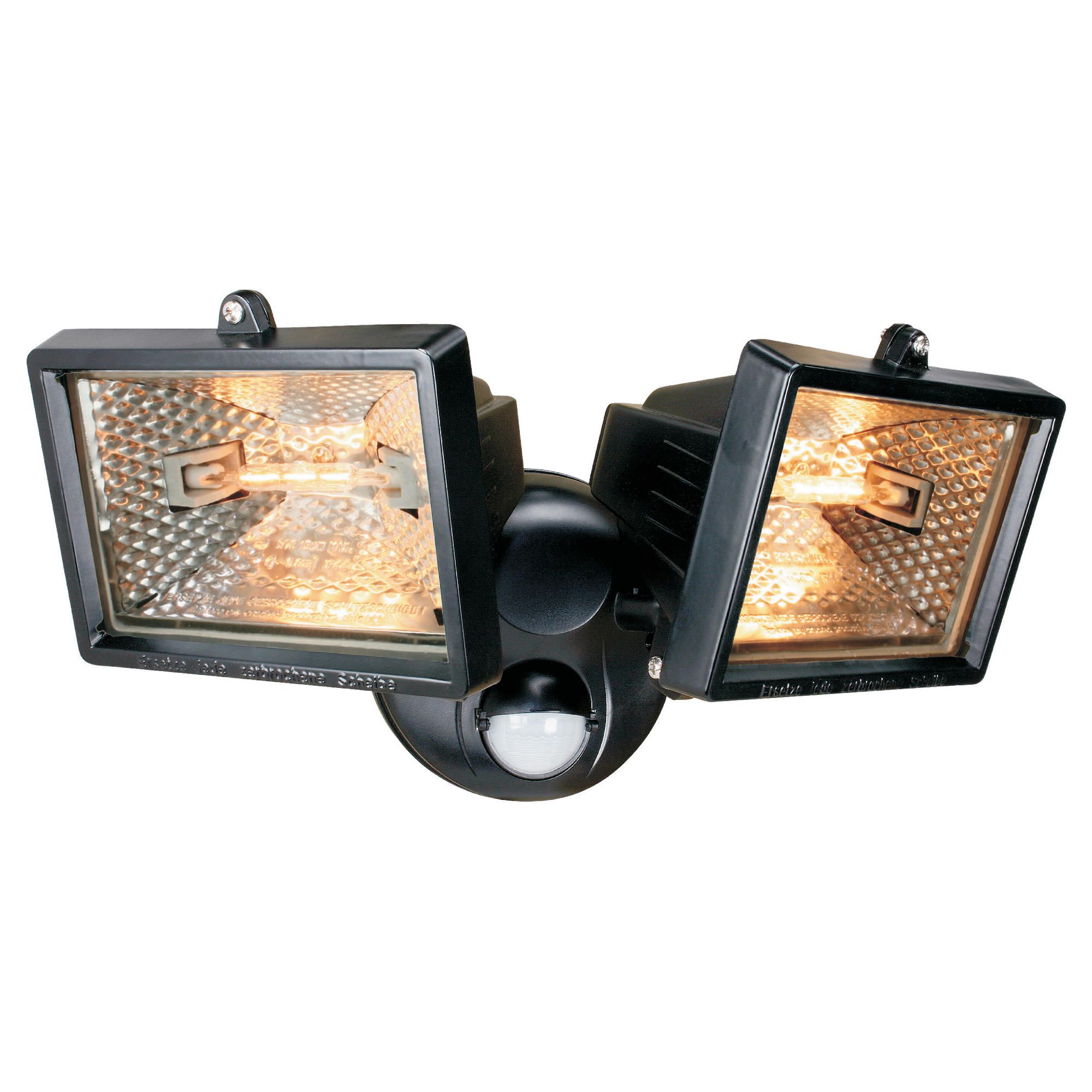 Elro Security Halogen Light 2 Times 120w Es120 2 Black
