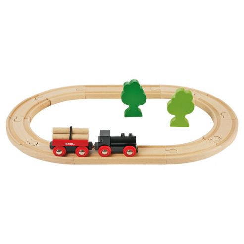 Image of Brio Little Forest Train Starter Set Wooden Toy
