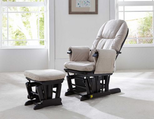 Image of Tutti Bambini Gc35 Glider Chair & Stool - Espresso