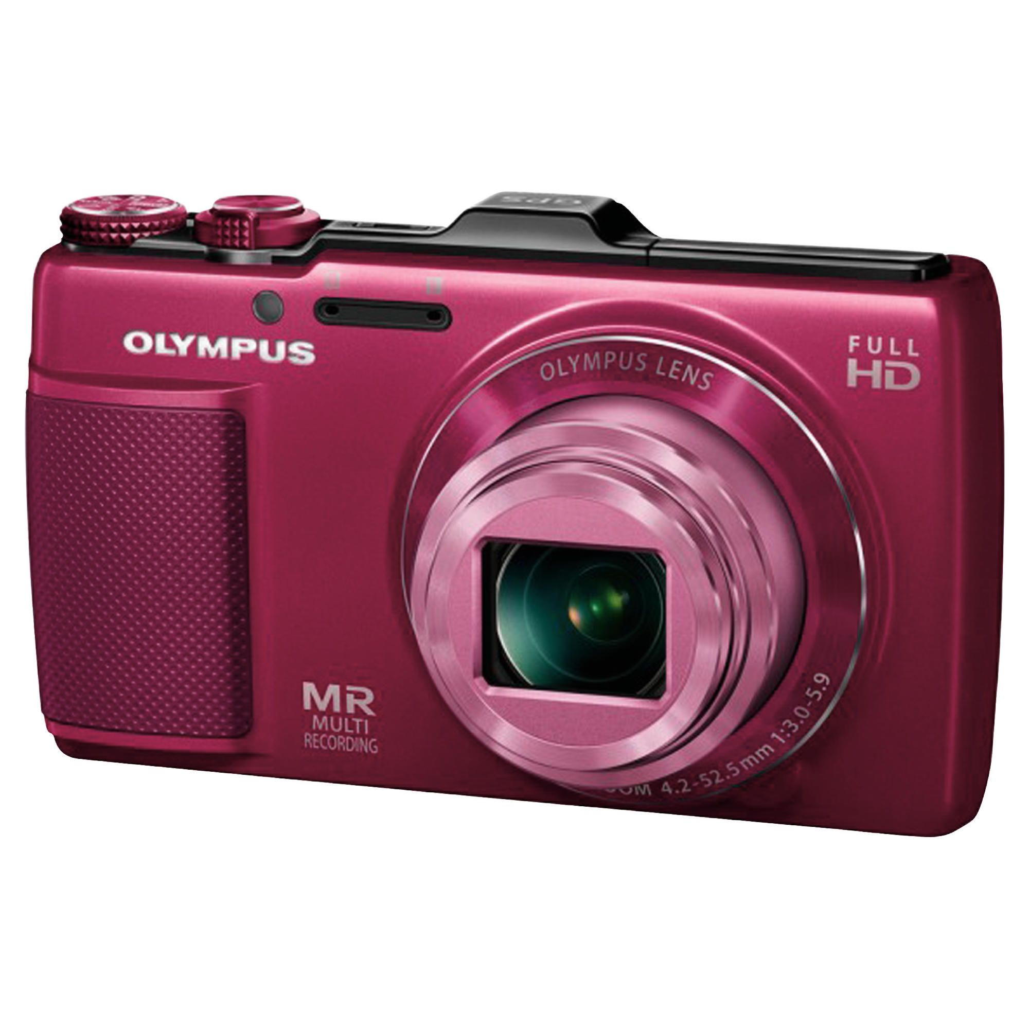 Olympus SH25 Red Digital Camera