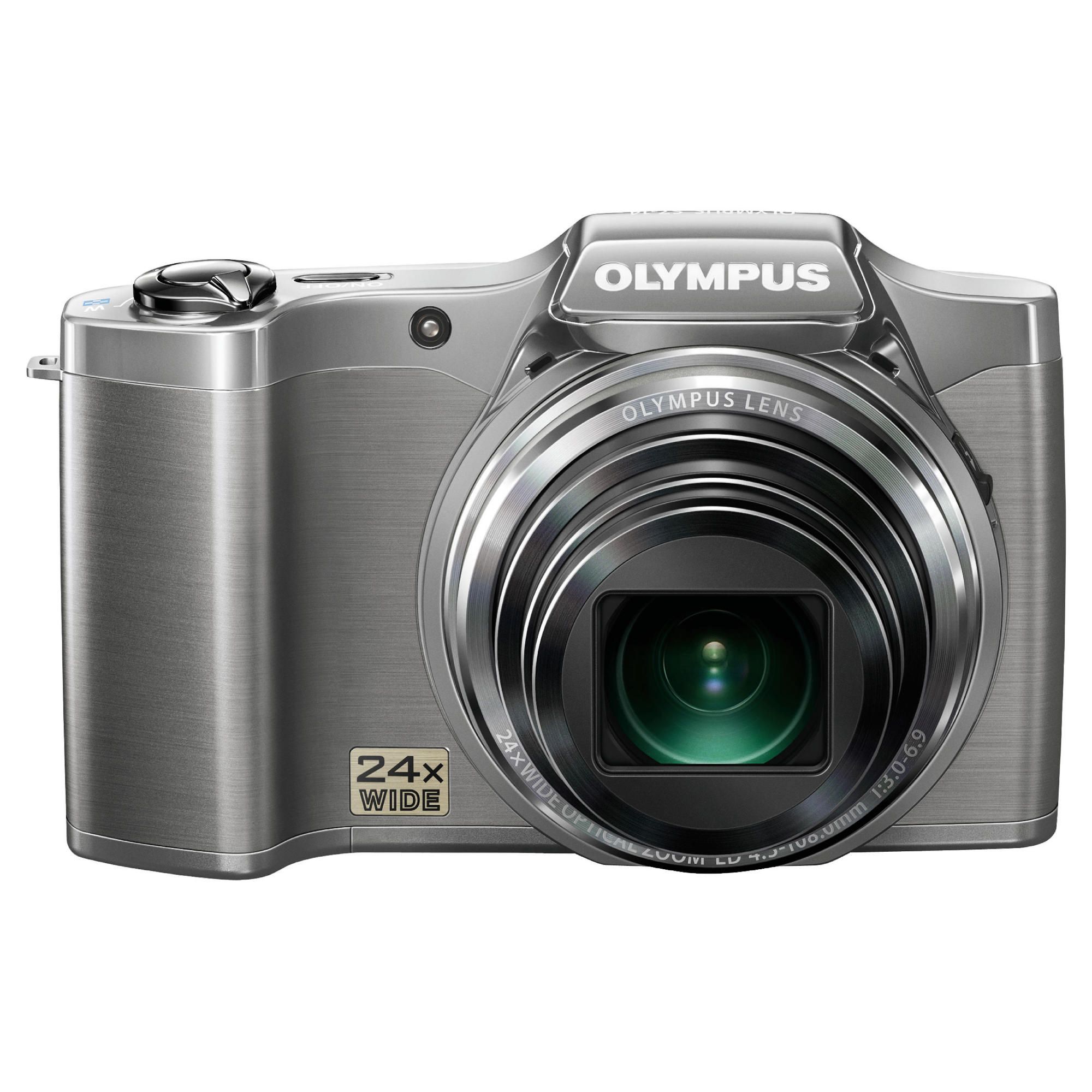 Olympus SZ-14 Digital Camera (Silver)