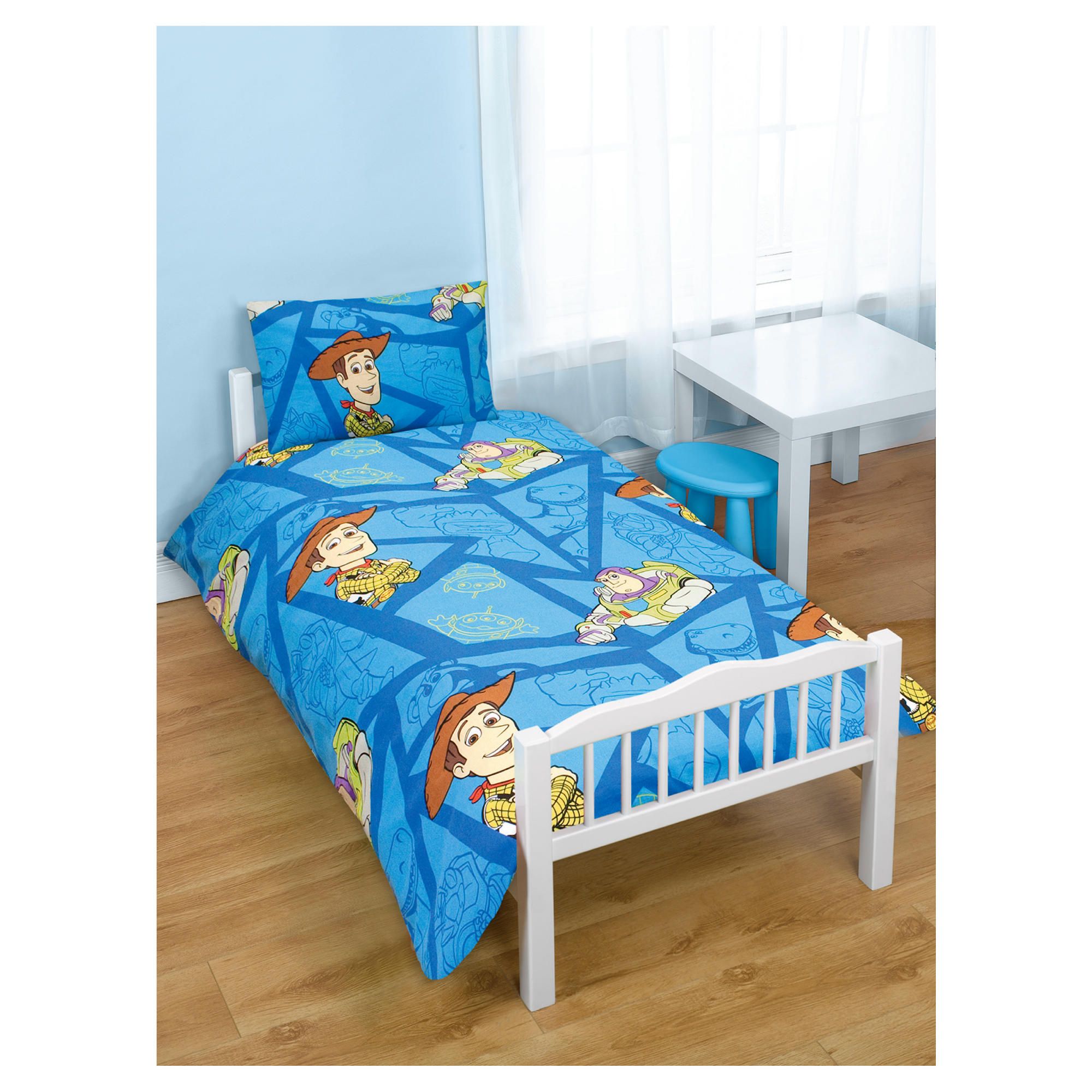 Disney Toy Story Fractal Toddler Bed In A Bag 