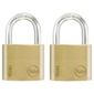 Yale 40mm Brass Padlock PK2