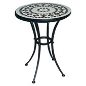 Palma Mosaic Table Blk