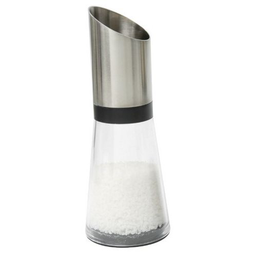 Image of T&g Woodware 650mm Topsy Turvy Upside Down Stainless Steel Salt Mill