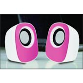 Tesco S211 USB PC/ Laptop Speakers Pink