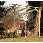 Holwel Pergola - Includes 4 bags of Metcrete for fixing posts into the ground