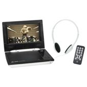 Technika 7" White Portable DVD Player TKJHWPDVDAW11