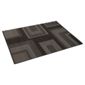 Tesco Rugs loop and pile squares rug chocolate 120x170cm