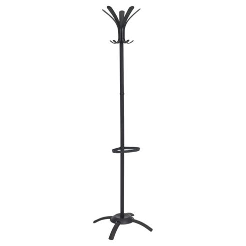 Image of Tesco 10 Hook Coat Stand, White