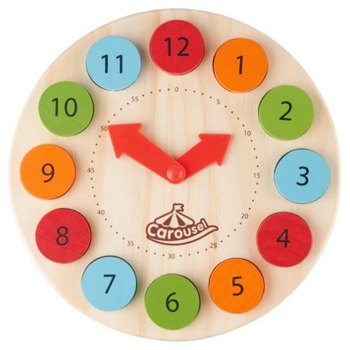 Image of Carousel Wooden Time Teacher