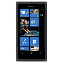 Tesco Mobile Nokia lumia 800 Black