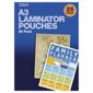 Tesco TA3LP211 A3 Laminator Pouches 75 Micron 25 Pack