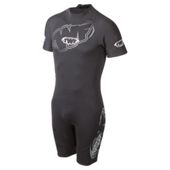 TWF Shortie Men's 2.5mm Wetsuit 44/42 Silver