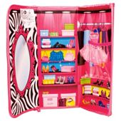 Barbie Clutch Bag Room Set