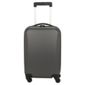 Tesco 4-Wheel Hard Shell Suitcase, Dark Grey Small