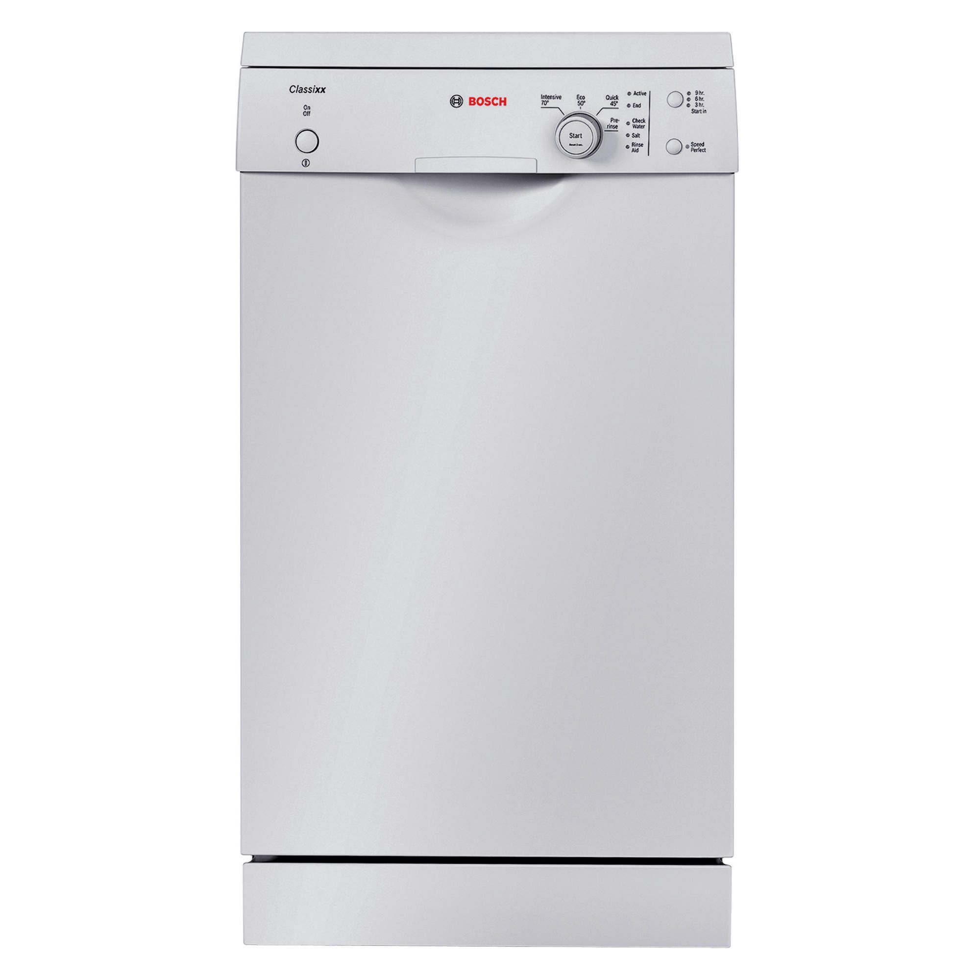 Bosch SPS40C12GB Slimline Dishwasher, White