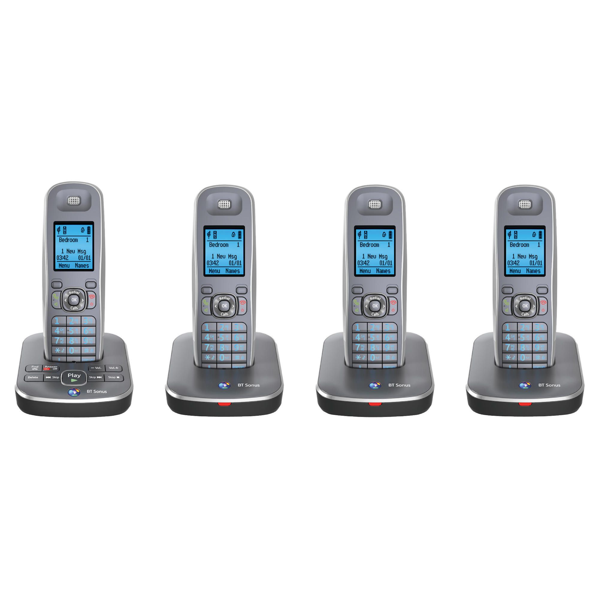 BT Sonus 1500 cordless Telephone – Set of 4