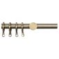 16 Bay Window Pole Kit Antique Brass