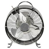 Aura Retro Desk Fan Black