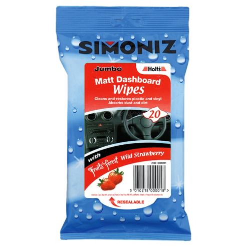 Image of Simoniz Matt Dashboard Wipes X 20