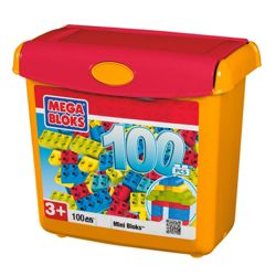 Mega Bloks 100 Piece Mini Bloks Tub