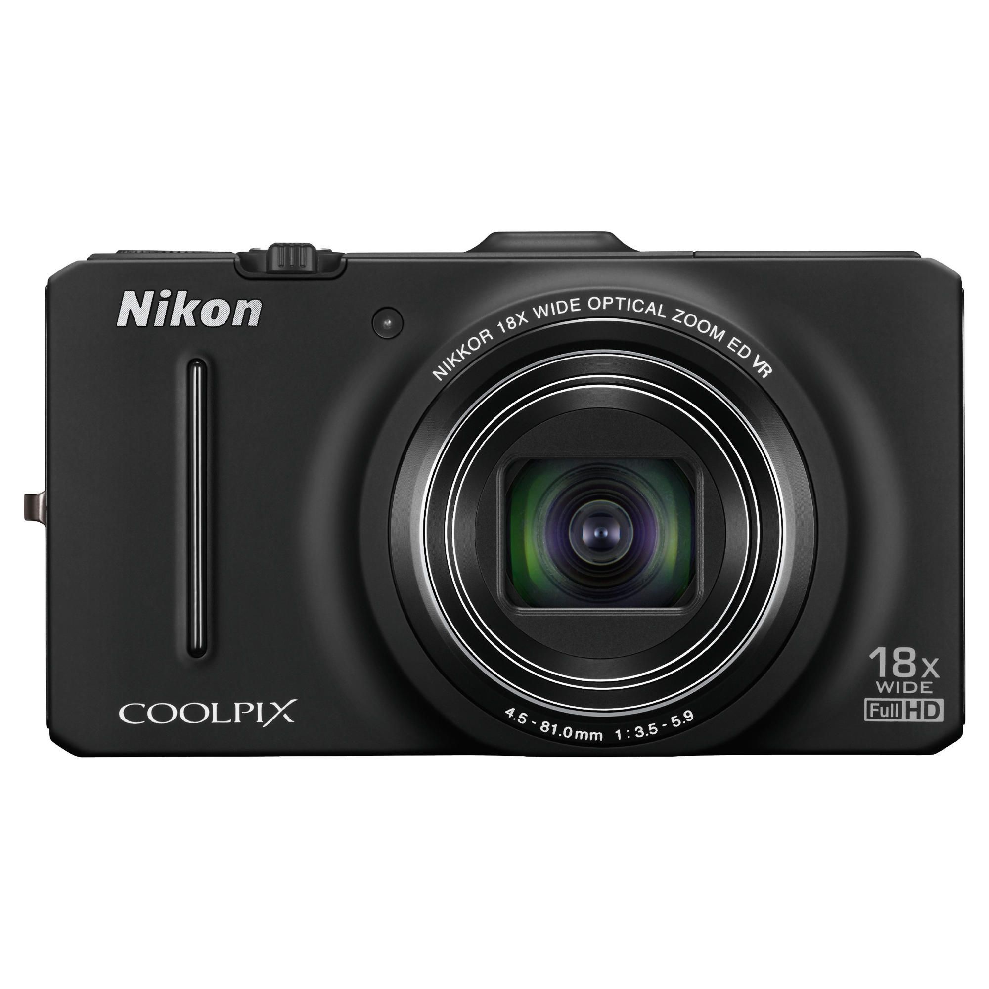 Nikon S9300 Digital Camera 3" LCD, Black Nikon S9300 Digital Camera 3" LCD, Black
