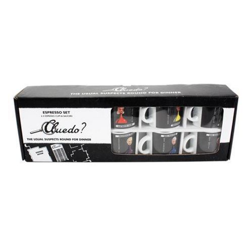 Image of Cluedo - Espresso Cup Gift Set (6 Cups)