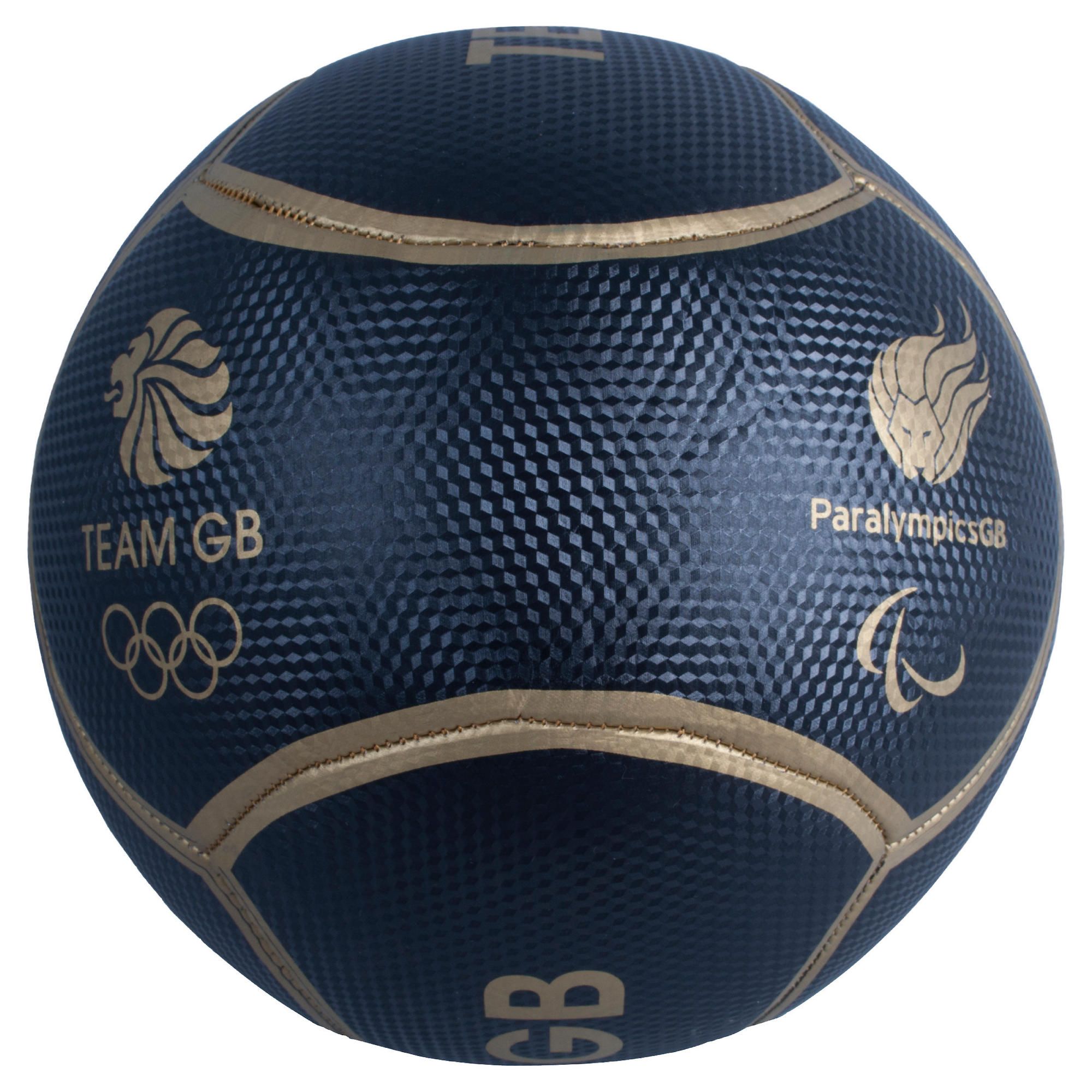 Olympics Black & Gold GB Football BOXED