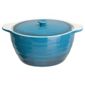 Mason Cash 1.5L Casserole Dish with Lid, Teal