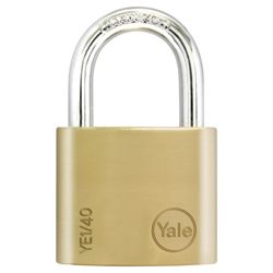 Yale 40mm Brass Padlock