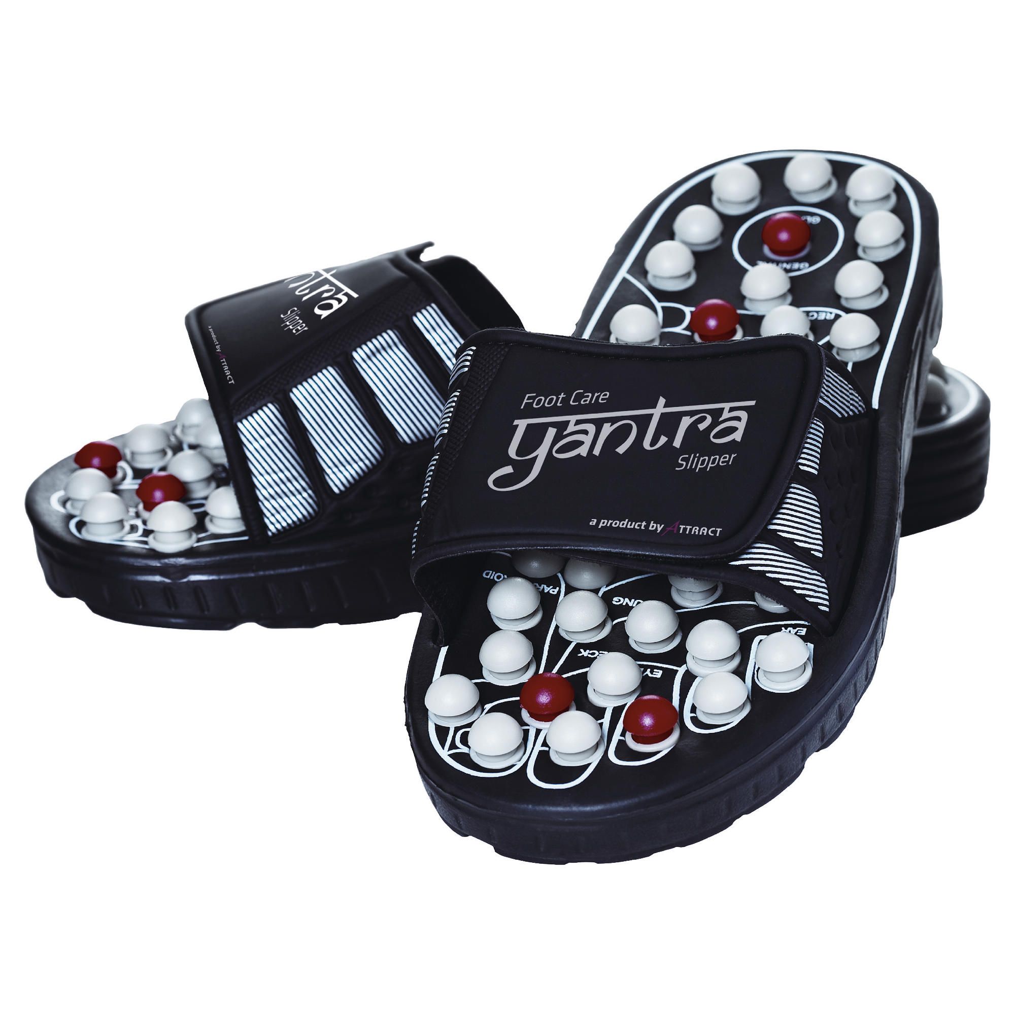 Yantra Slippers Black Large