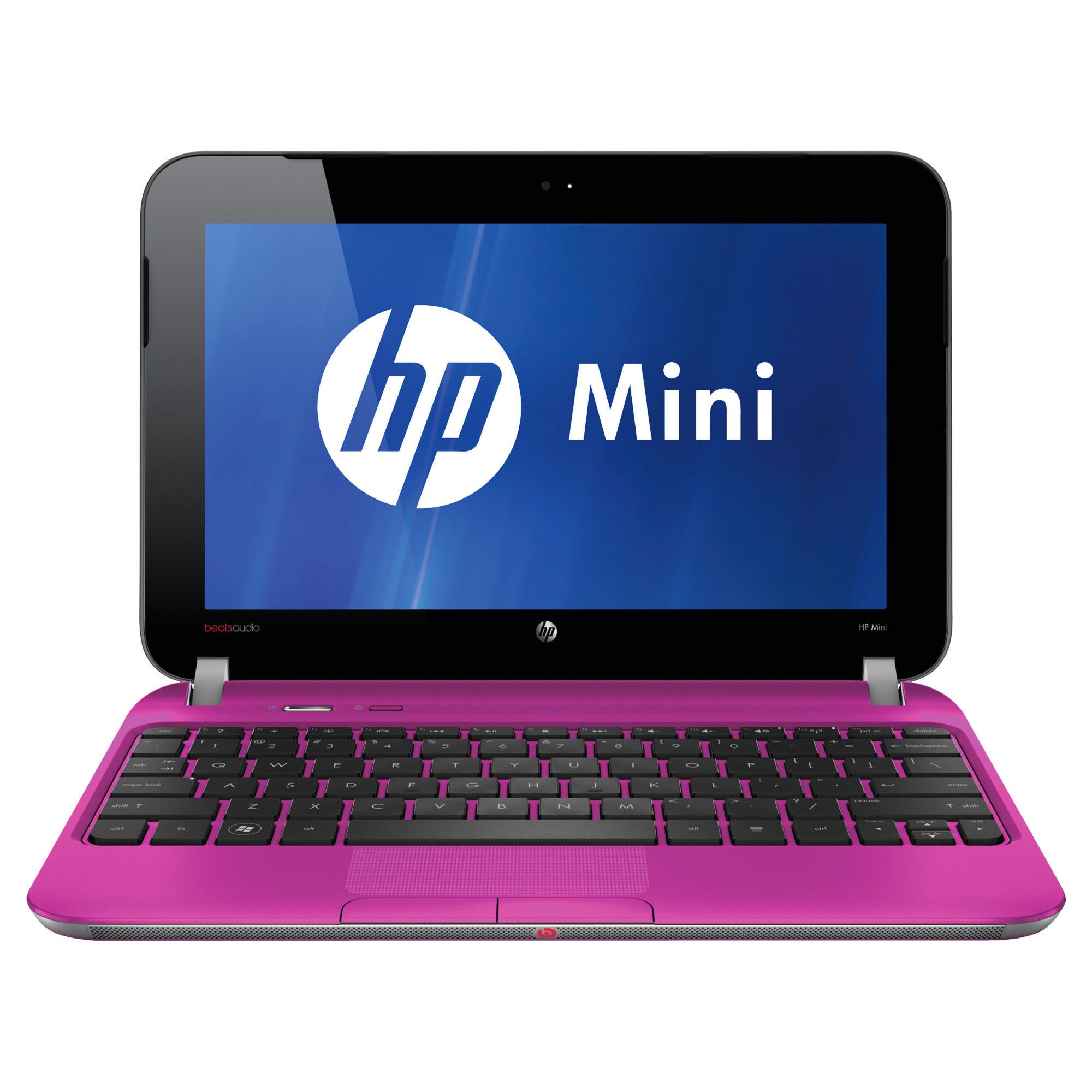 HP Mini 210-4122 Netbook (Intel Atom, 1GB, 320GB, 10.1'' Display) Pink at Tesco Direct